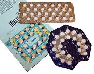 3 packages of birth control pills