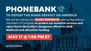 Phonebank May 17 @ 1:00 PM ET ask Republicans MOCs to protect our essential services.
