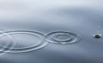  A pool of clean water with ripples