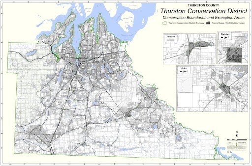 Thurston Conservation District Conservation Boundaries and Exemption Areas